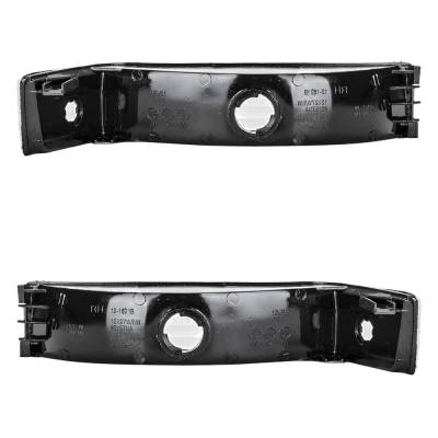 Rareelectrical - New Pair Of Daytime Running Lights Compatible With Jeep Grand Cherokee 4.0L 5.2L 5.9L 1997 1998 By - Image 2