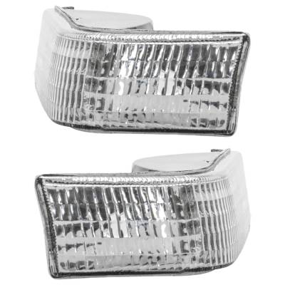 Rareelectrical - New Pair Of Daytime Running Lights Compatible With Jeep Grand Cherokee 4.0L 5.2L 5.9L 1997 1998 By - Image 3