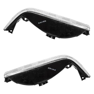 Rareelectrical - New Pair Of Daytime Running Lights Compatible With Jeep Grand Cherokee 4.0L 5.2L 5.9L 1997 1998 By - Image 5