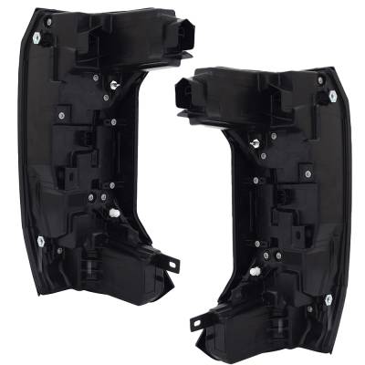 Rareelectrical - New Pair Of Tail Lights Compatible With Toyota Tundra Limited Crew Extended Cab Pickup 4-Door - Image 3