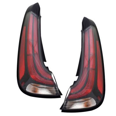 Rareelectrical - New Pair Of Outer Tail Lights Compatible With Kia Soul Ex Lx S Hatchback 2023 4-Door 1.6L 2.0L By - Image 1