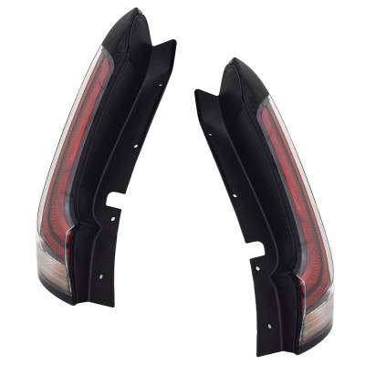 Rareelectrical - New Pair Of Outer Tail Lights Compatible With Kia Soul Ex Lx S Hatchback 2023 4-Door 1.6L 2.0L By - Image 3