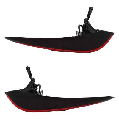 Rareelectrical - New Pair Of Tail Lights Compatible With Toyota Highlander 2.4L 2.5L 3.5L 2020 2021 2022 2023 By Part - Image 5