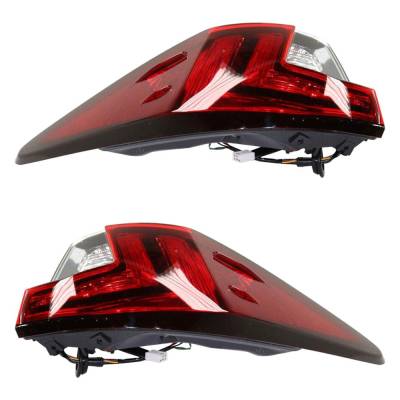 Rareelectrical - New Pair Of Tail Lights Compatible With Lexus Rx350 Rx450h Rx350l Rx450hl 2016 2017 2018 2019 2020 - Image 6