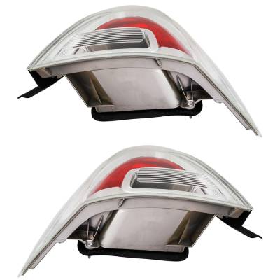 Rareelectrical - New Pair Of Tail Lights Compatible With Ford Fusion S Se Sel Sedan 4-Door 2006 2007 2008 2009 By - Image 3