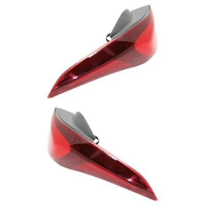 Rareelectrical - New Pair Of Tail Lights Compatible With Hyundai Elantra Coupe Elantra 1.8L 2.0L 2014 2015 2016 By - Image 3