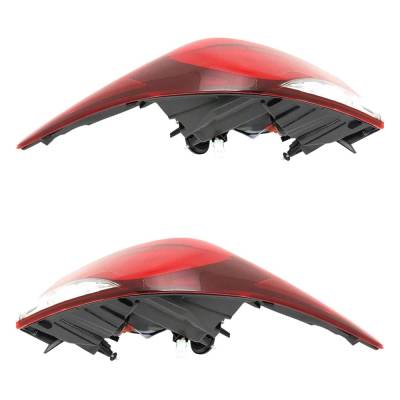 Rareelectrical - New Pair Of Tail Lights Compatible With Hyundai Elantra Coupe Elantra 1.8L 2.0L 2014 2015 2016 By - Image 6