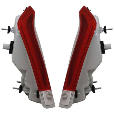 Rareelectrical - New Pair Of Tail Lights Compatible With Chrysler 300 2015 2016 2017 2018 2019 2020 2021 2022 By Part - Image 4