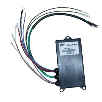 Rareelectrical - New Switch Box Compatible With Chrysler/Force Mariner Mercury 3 Cyl 3.375 Bore Sport Jet 90 Hp 3 Cyl - Image 3
