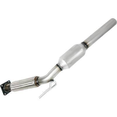 Rareelectrical - New Catalytic Converter Compatible With Volkswagen Jetta Tc Beetle Passat 2005-2014 By Part Numbers - Image 2