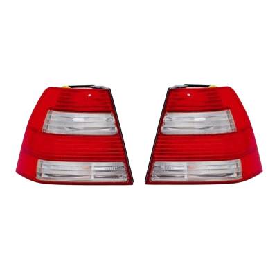New Tail Light Pair Compatible With Volkswagen Jetta Gen4 Sedan 04-05 Vw2800120 Vw2801120 1Jm 945