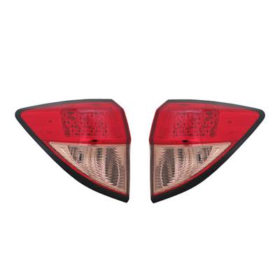 Rareelectrical - New Pair Outer Tail Light Compatible With Honda Hrv 2016 33502-T7s-A01 33502T7sa01 Ho2805109 - Image 2