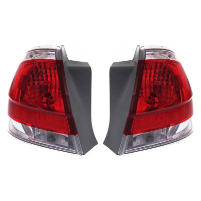 Rareelectrical - New Pair Of Halogen Tail Lights Compatible With Ford Focus Sel Sedan 4 Door 2.0L 2009 2010 2011 By - Image 4