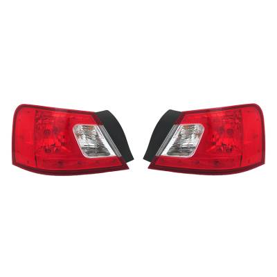 Rareelectrical - New Left And Right Tail Light Compatible With Mitsubishi Galant Ralliart 2009-2012 8330A746 - Image 2