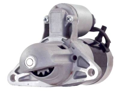 Rareelectrical - New Starter Compatible With Mazda Rx-7 1.3L 1992-1986 N318-18-400 N318-18-400A N318-18-400B M1t70881 - Image 2