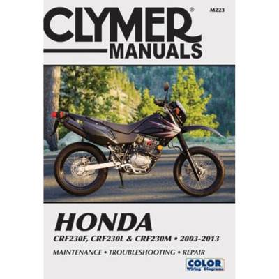 New Service Manual Compatible With Honda Crf-F 230 Hp 2003-2009,2012-2013 By M223