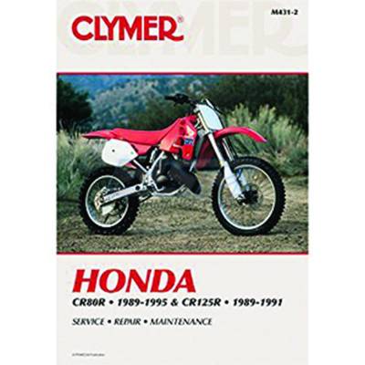New Service Manual Compatible With Honda Cr 80 Hp Cr 125 Hp By M431-2