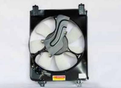 New Ac Condenser Fan Assembly Compatible With 2007-2011 Honda Civic 2.0L L4 1998Cc Sedan