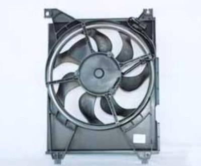 New Ac Condenser Fan Assembly Compatible With Kia 2001-2006 Magentis Optima Hy3113107 97730-38000
