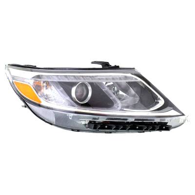 New Right Halogen Headlight Compatible With Kia Sorento Ex Sport 2014-2015 By Part Number