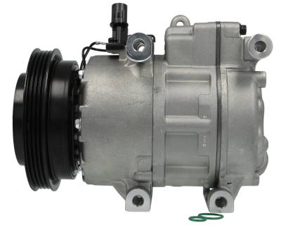 Rareelectrical - A/C Compressor Compatible With 2007-2010 Hyundai Elantra Se 2.0L L4 977012H102 977012H100 Direct Fit - Image 1