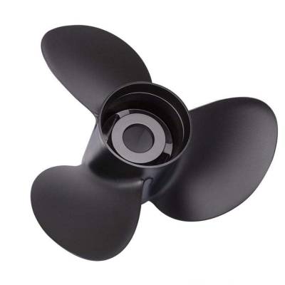 Rareelectrical - New Aluminum Propeller Compatible With Nissan/Tohatsu Nsf25 10 Spline 25 30 9.9-35 Hp For Years - Image 1