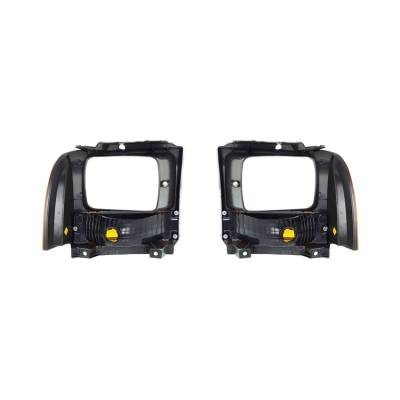 Rareelectrical - New Turn Signal Light Pair Compatible With Ford F-250 Super Duty 06-07 6C3z13200aaa 6C3z13201aaa - Image 4