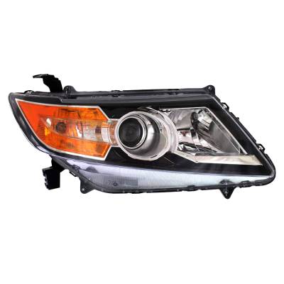 New Right Halogen Headlight Compatible With Honda Odyssey Touring Mini Passenger 2014-2017 By Part