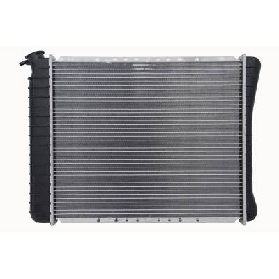 Rareelectrical - New Radiator Compatible With Van By Part Numbers Cu954 20223 20578 3055595 3057956 52455775 52489550 - Image 1