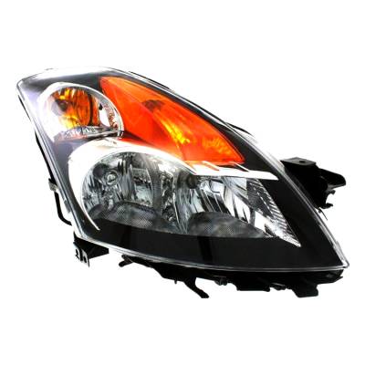 New Right Side Halogen Headlight Compatible With Nissan Altima S Sedan 4-Door 2007 By Part Number