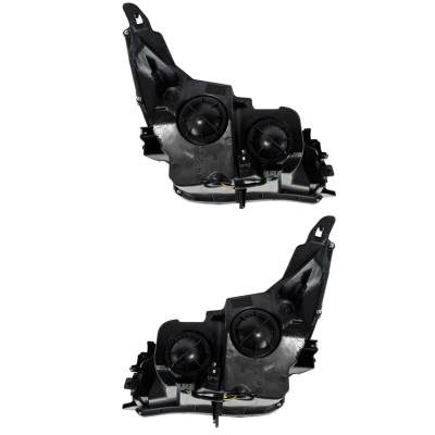 Rareelectrical - New Pair Of Halogen Headlight Compatible With Buick Lacrosse Convenience Sedan 2010-2013 By Part - Image 2