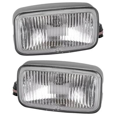 Rareelectrical - New Pair Of Daytime Running Lights Compatible With Jeep Grand Cherokee 4.0L 5.2L 1993 1994 1995 By - Image 2