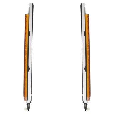 Rareelectrical - New Pair Of Daytime Running Lights Compatible With Audi Q7 2.0L 3.0L 2017 2018 2019 By Part Numbers - Image 3