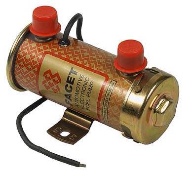 New 12V 45 Gph Facet Solid State Fuel Pump Compatible With 6.5-8Psi All Carburetor-Equipped Cars