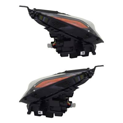 Rareelectrical - New Pair Of Headlights Compatible With Lexus Nx300h Sport Utility 4-Door 2015 2016 2017 By Part - Image 3