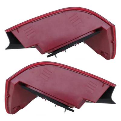 Rareelectrical - New Pair Of Led Tail Lights Compatible With Mercedes-Benz Glk350 Base 3.5L 2013 2014 2015 By - Image 4