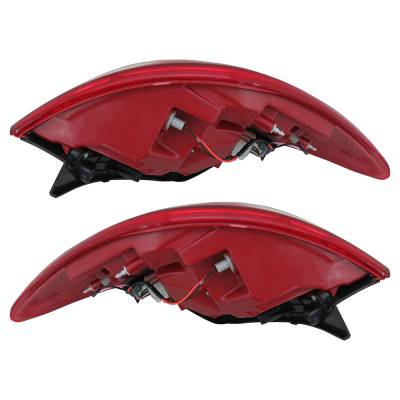 Rareelectrical - New Halogen Outer Pair Tail Lights Compatible With Kia Sportage Lx Sport Utility 2.4L 2014 2015 2016 - Image 6