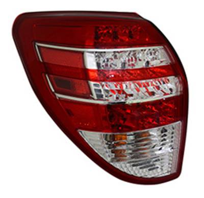 Rareelectrical - New Left Tail Light Compatible With Toyota Rav4 2009-2012 To2800181 81560-0R010 815600R010 - Image 2