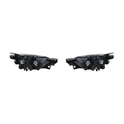 Rareelectrical - New Pair Of Headlights Fits Mazda Cx-3 2016-2017 Db4n-51-0K0 Db4n510k0 Ma2518173 - Image 3