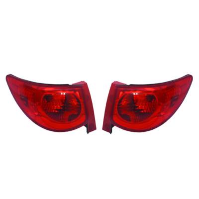Rareelectrical - New Outer Tail Light Pair Compatible With Chevrolet Traverse 2009 2010 By Part Numbers Gm2801238 - Image 2
