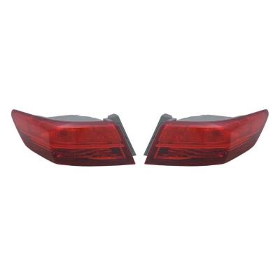 Rareelectrical - New Pair Of Tail Lights Compatible With Acura Ilx 2013-14 Ac2804101 33550-Tx6-A01 Ac2805101 - Image 2