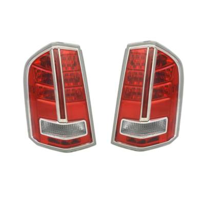 New Chrome Tail Light Pair Compatible With Chrysler 300 2012 2013 2014 Ch2818135 Ch2819135