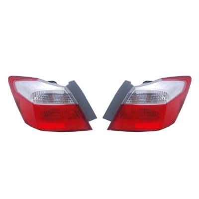 Rareelectrical - New Pair Of Outer Tail Lights Compatible With Honda Accord Sport Sedan 2013-15 Ho2805101 - Image 2
