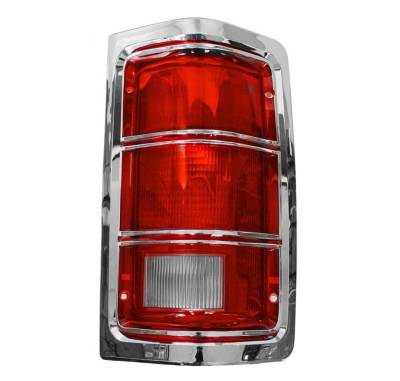 Rareelectrical - New Left Tail Light Compatible With Chrysler Dodge Ramcharger Sweptline Ram 50 1981-1986 1987 1988 - Image 2
