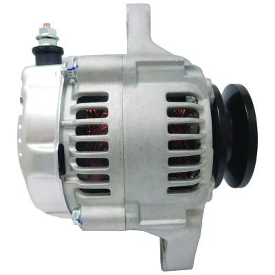 Rareelectrical - 12 Volt 55 Amp Alternator Compatible With Denso 101211-2592 Yanmar 119254-77200 John Deere 1600 1620 - Image 3