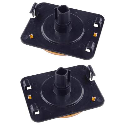 Rareelectrical - New Pair Of Daytime Running Lights Compatible With Jeep Wrangler Wrangler Jk 3.6L 3.8L 2007-2018 By - Image 3