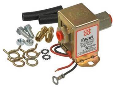 Rareelectrical - New 12V Facet Solid State Fuel Pump Compatible With Kit Carbureted Engines Lister Petter 389537 - Image 1
