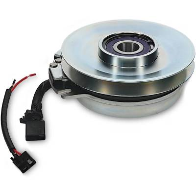 Rareelectrical - Electric Pto Clutch 1.125 In Shaft 7.2 In Pulley Ccw 200 Ft Lb Compatible With Exmark 116-1620 - Image 2