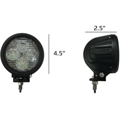 Rareelectrical - New 4 1/2" Led Fender Light Compatible With John Deere 8650 3020 8430 4010-54 4760 4050 6030 2510 - Image 3