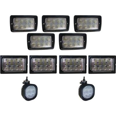 New 36200 Lumens Led Light Kit Compatible With John Deere Macdon M100 W155 M155e4 M150 M200 M105